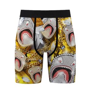 Playboy Shadow Grey Compression Shorts