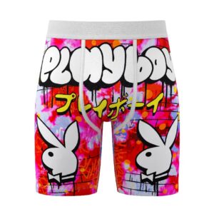 Playboy Sunset Orange Compression Shorts
