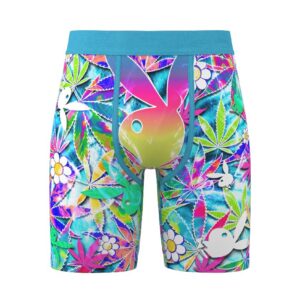 Playboy Electric Blue Compression Shorts