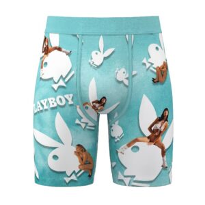 Playboy Retro Graphic Compression Shorts