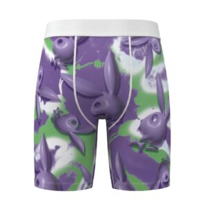 Playboy Neon Graphic Compression Shorts