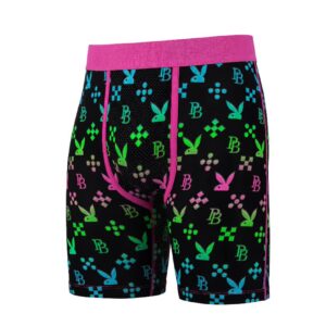 Playboy Graphic Compression Shorts