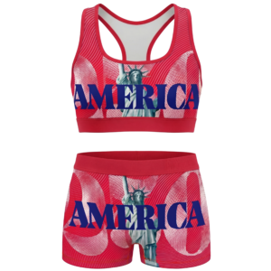 Women’s Anime Graphic Compression Shorts