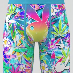 Playboy Electric Blue Compression Shorts