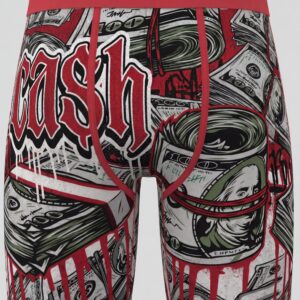 Playboy Graffiti Splash Compression Shorts