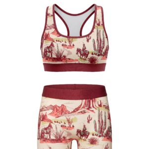Canyon Crimson Women Compression Pair