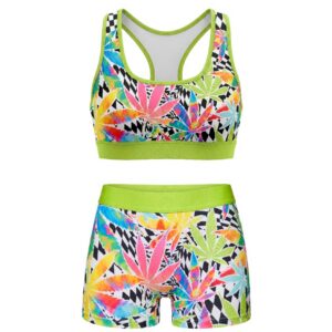 Lime Bolt Women Compression Pair