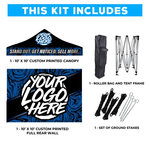 10' x 10' Custom Canopy Tent Kit #1 - Image 3