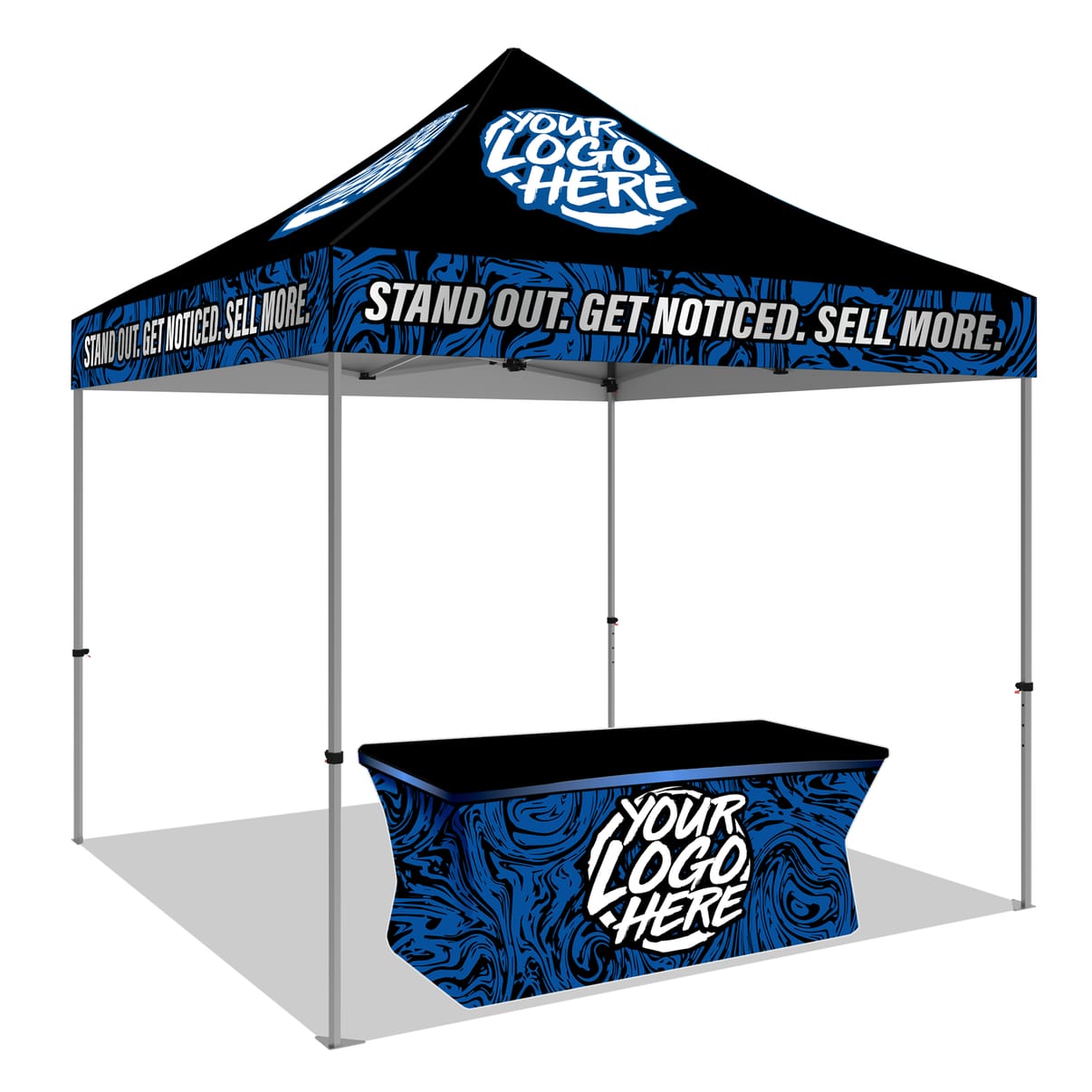 10' x 10' Custom Canopy Tent Kit # 4 - Image 2